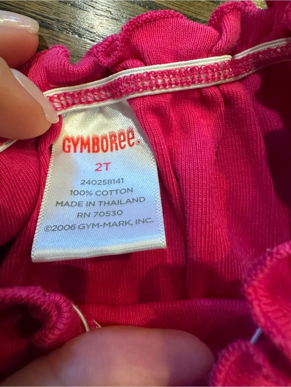 Gymboree bright hot